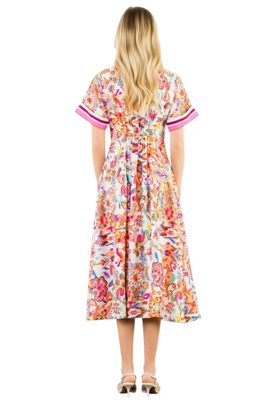 Kaleidoscope Shirt Dress