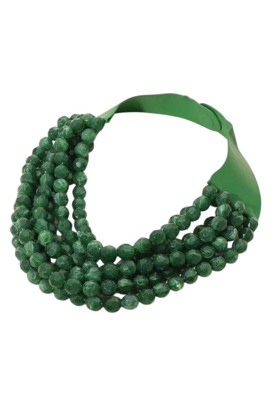 Chunky Beaded Necklace