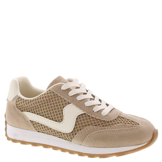 Camel Textured Sneaker