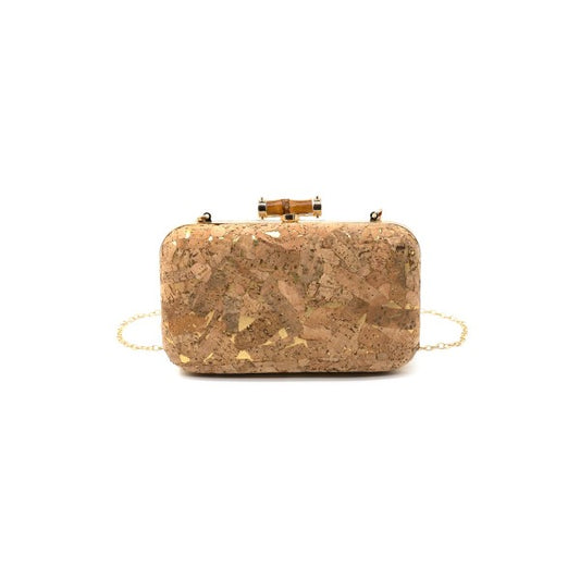 Cork & Bamboo Clutch