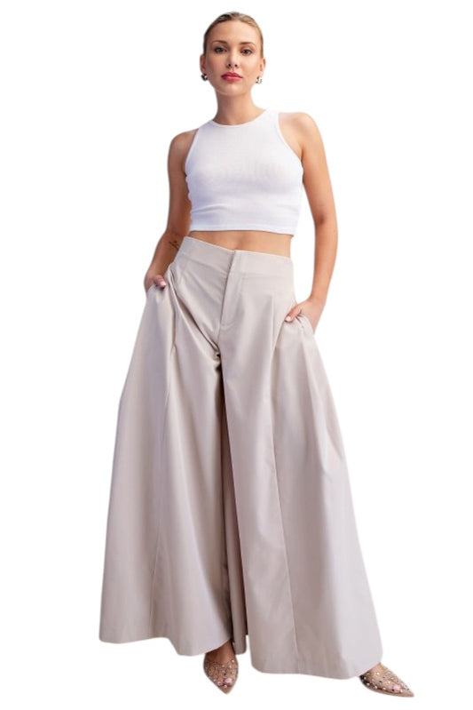 Palazzo Pant in Beige