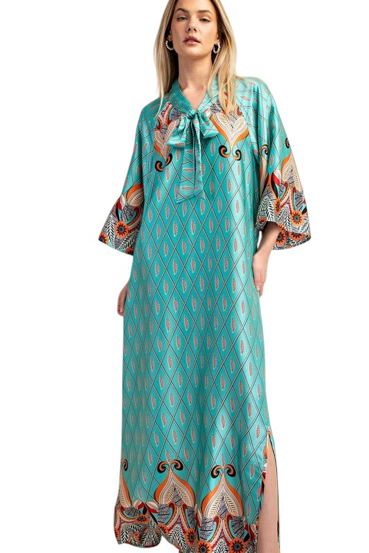 Emerald Peacock Caftan