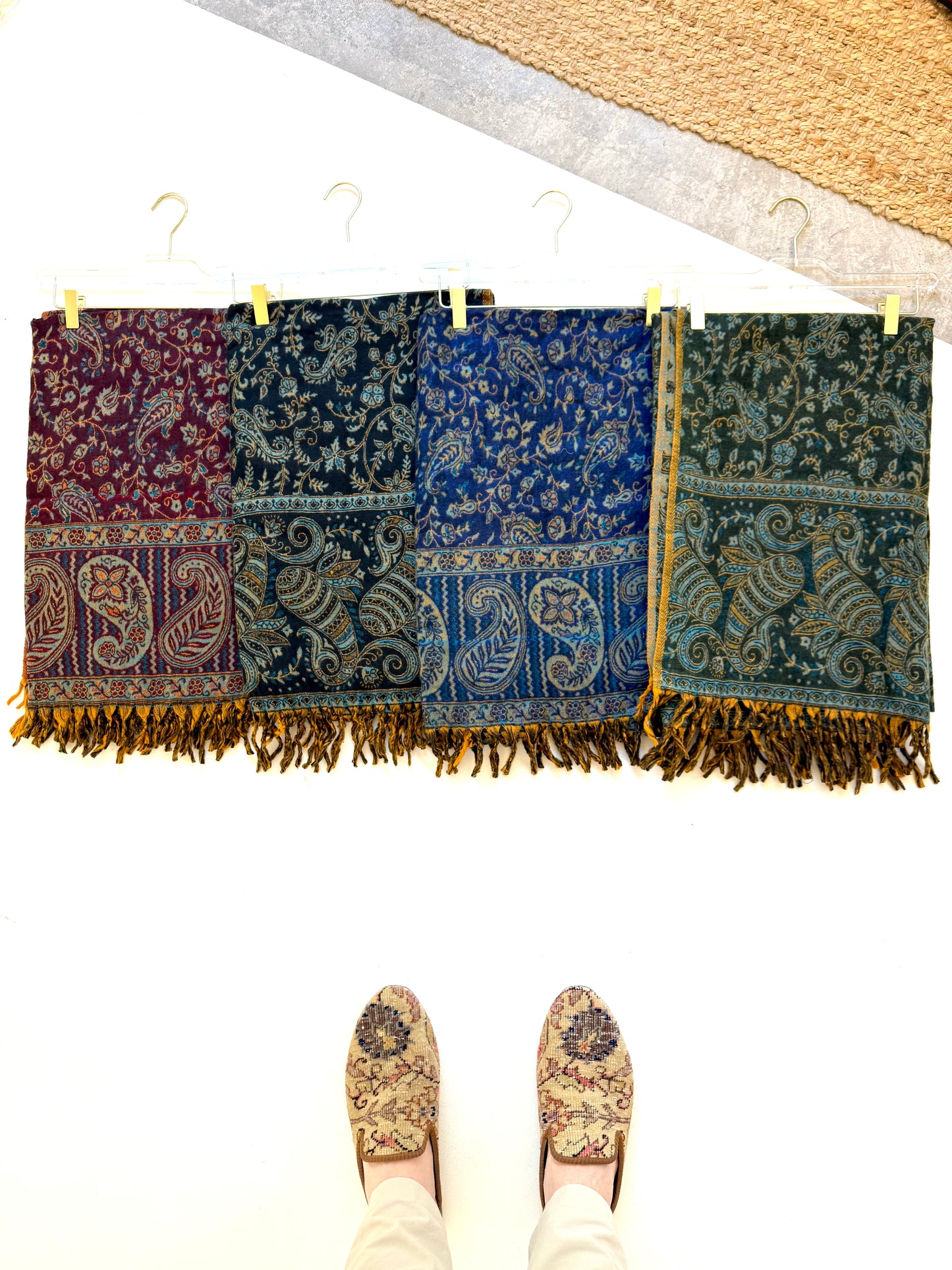 Paisley Wrap- 4 Colors