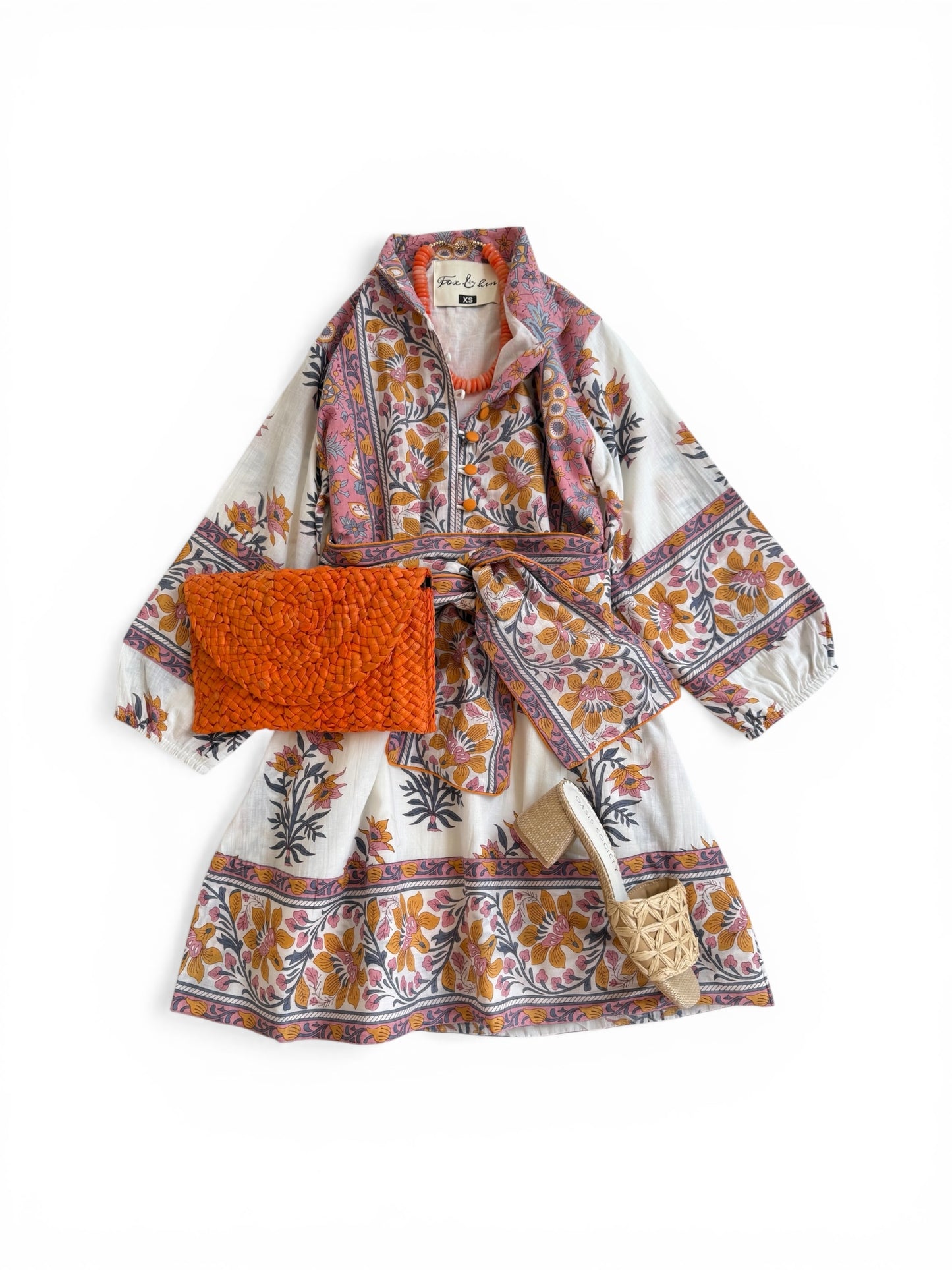 State Street Mini in Pink & Orange