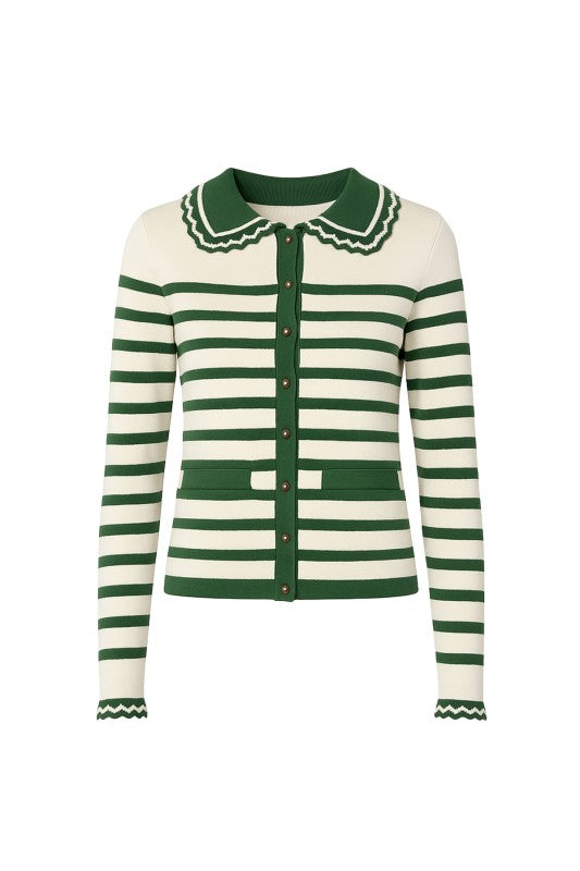 Loden Green Cardigan