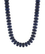 Jumbo Rondelle Bead Necklace- 7 Colors