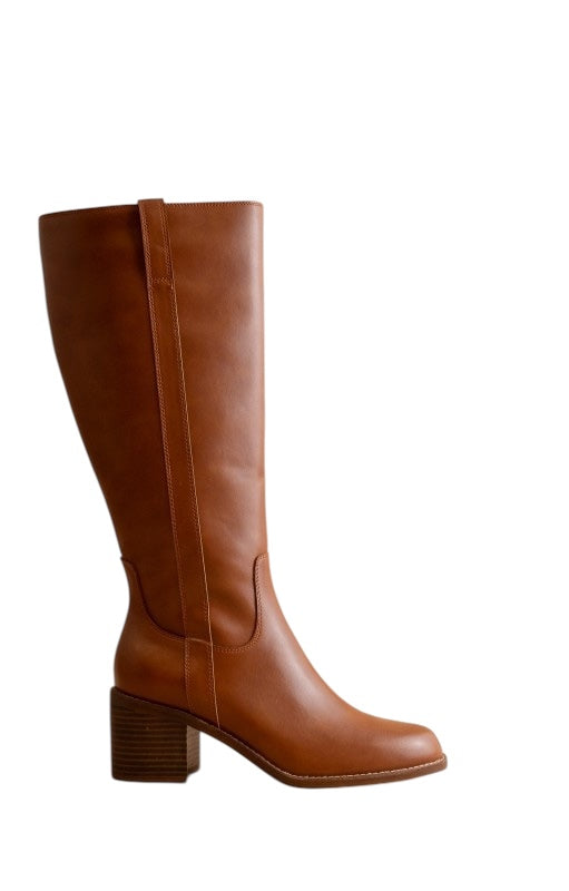 Tall Riding Boots in Brown