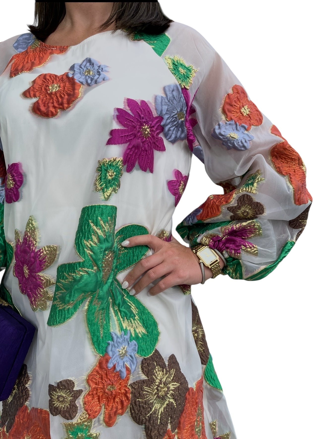 Fall Daisy Organza Mini