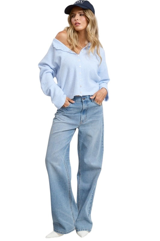 Essential Relaxed Cardigan- 3 Colors